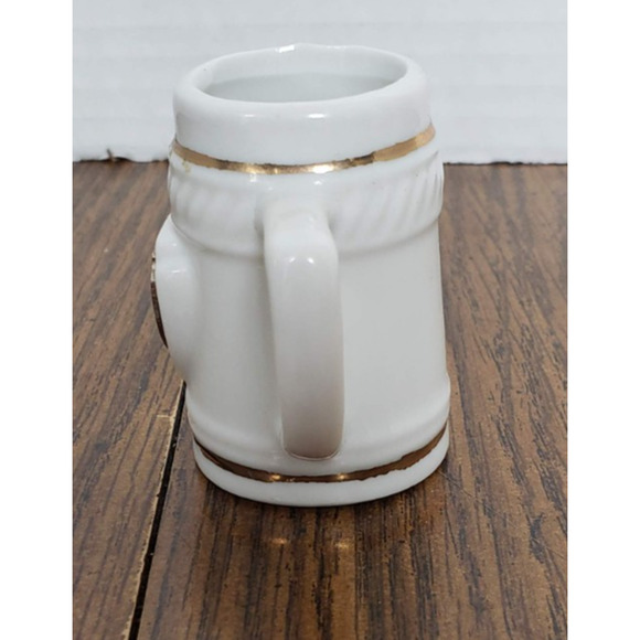 Vintage Panama City Beach Ceramic Souvenir Mini Stein Toothpick Holder - Picture 2 of 10